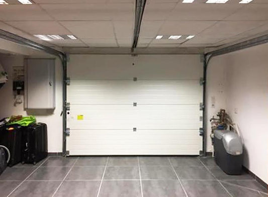 Porte Blanche Ral 9010 Motorisée