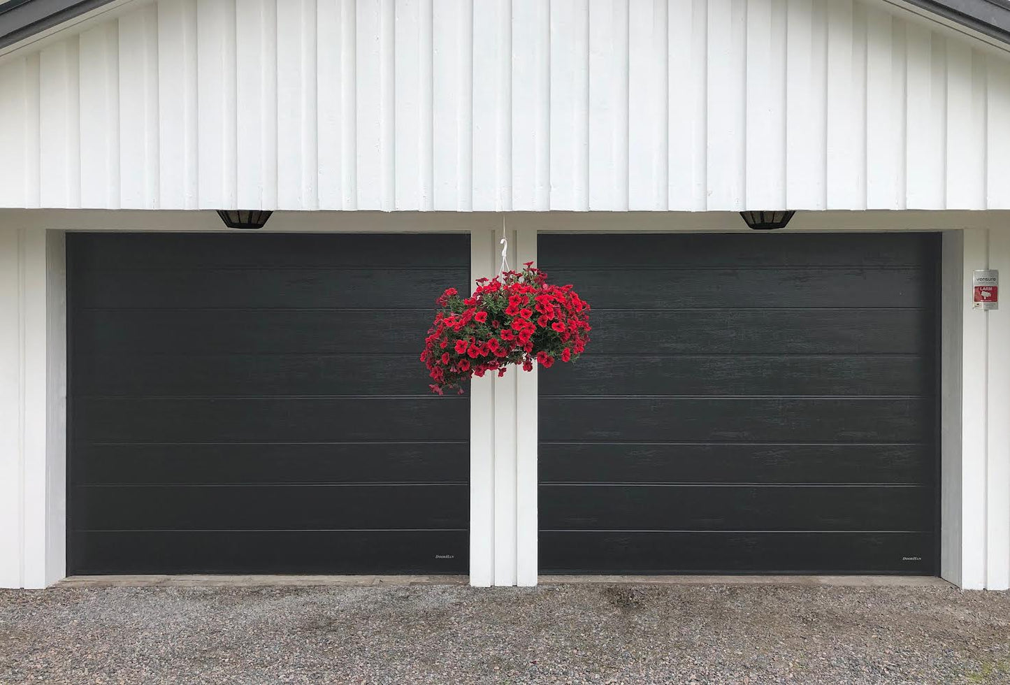Porte grise Ral 7016