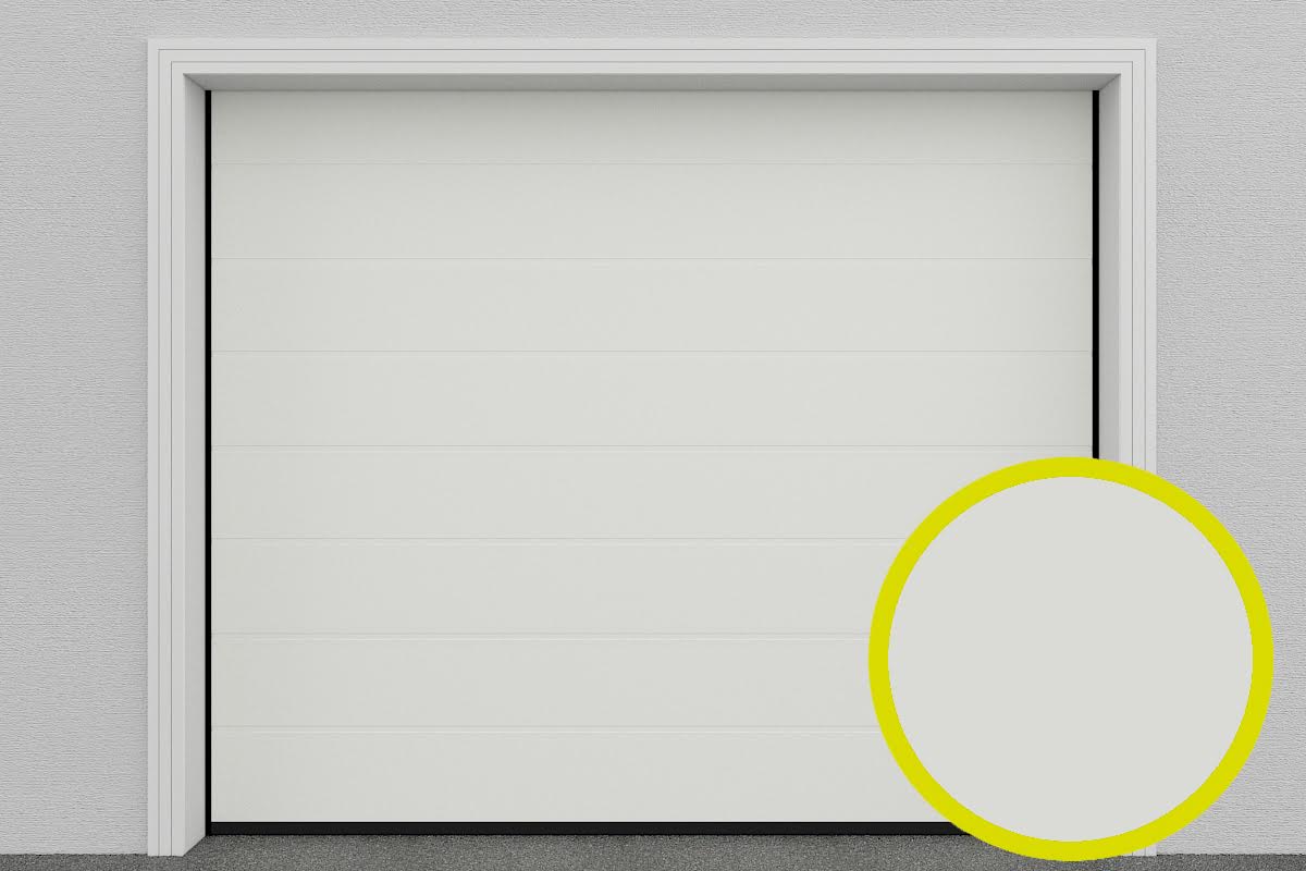 Porte blanche Ral 9010