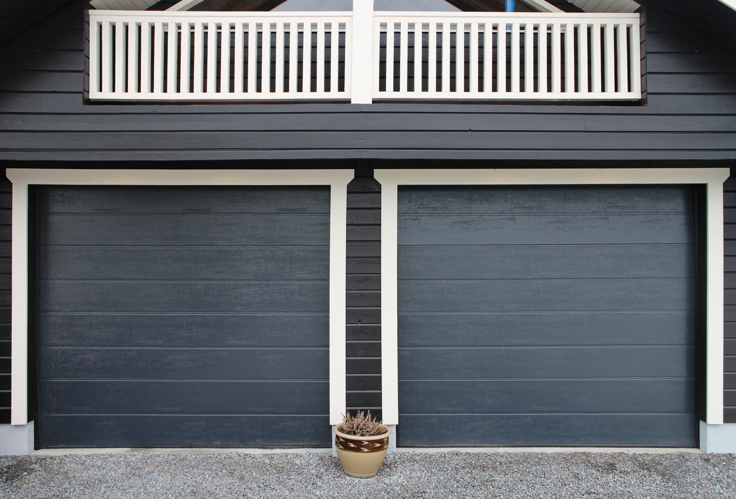 Porte grise Ral 7016