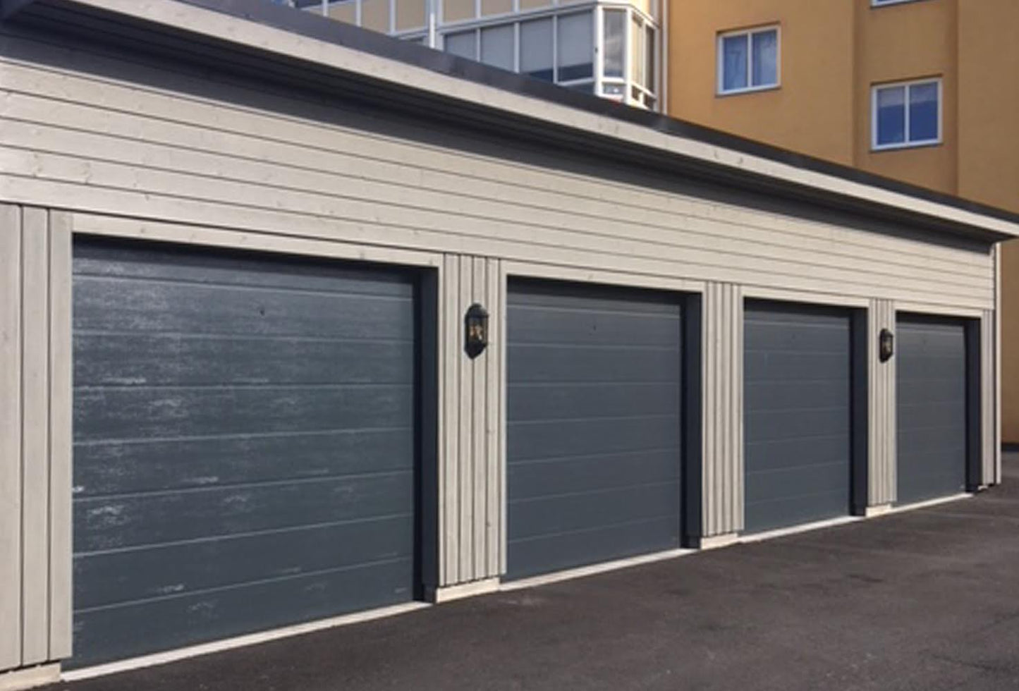 Porte grise Ral 7016
