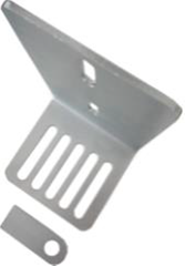 Kit porte manuelle - Serrure avec poignée + Arrêt de porte